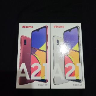 ギャラクシー(Galaxy)の【6台セット】SC-42A Galaxy A21【新品未開封】(スマートフォン本体)