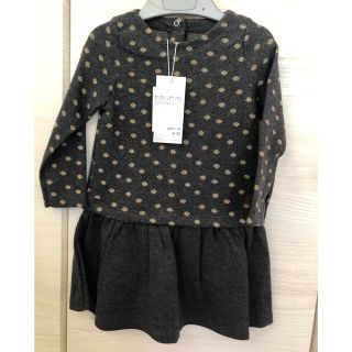 プチバトー(PETIT BATEAU)の【新品】プチバトー　ワンピース 18m(ワンピース)