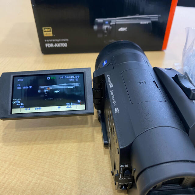 SONY - ソニー 4Kビデオカメラ FDR-AX700 おまけ付きの通販 by SONY - ソニー 4Kビデオカメラ FDR-AX700 おまけ付きの通販 by