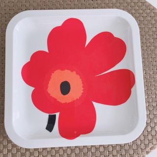 marimekko   marimekko × ZAK! UNIKKOウニッコ柄 スクエアトレーの