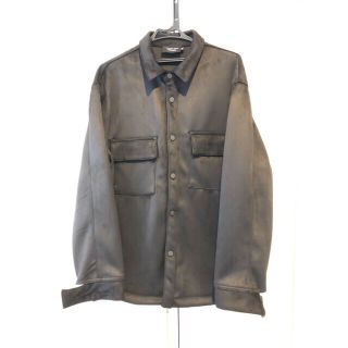 フィアオブゴッド(FEAR OF GOD)のスウェード　シャツ　ジャケット(シャツ)