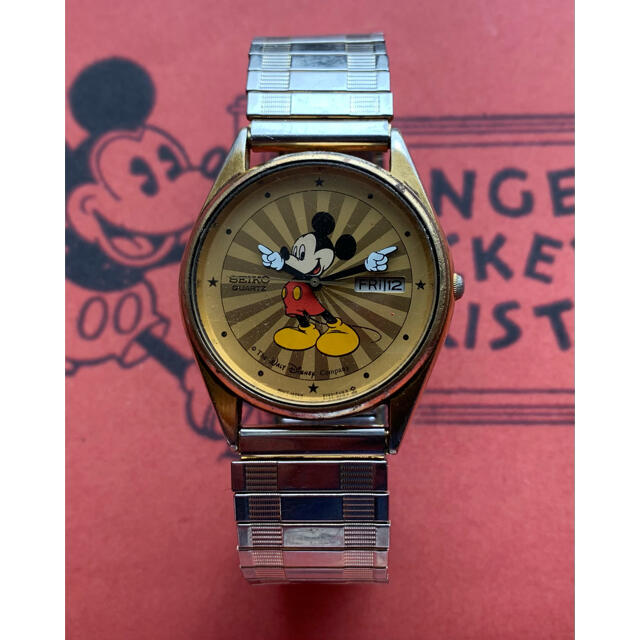 SEIKO ミッキーマウス サンバースト 腕時計