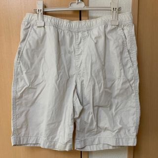 ユニクロ(UNIQLO)のハーフパンツ ユニクロ UNIQLO アイボリー ベージュ メンズ Mサイズ (ショートパンツ)