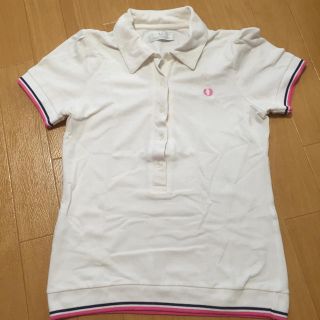 フレッドペリー(FRED PERRY)のフレッドペリー ポロシャツ 白(ポロシャツ)