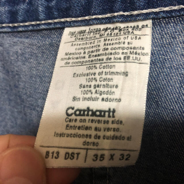 carhartt(カーハート)の【カーハート】90年代 メキシコ製  ジーンズ デニムパンツ　皮タグ 71 メンズのパンツ(デニム/ジーンズ)の商品写真