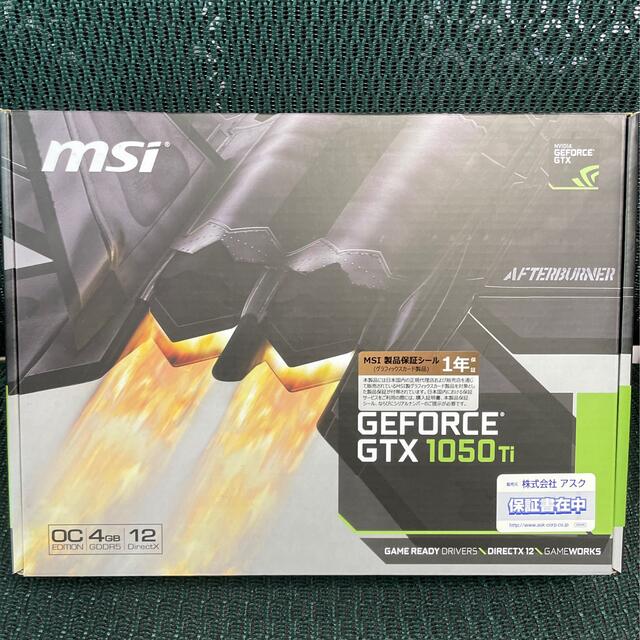 MSI Geforce GTX 1050Ti