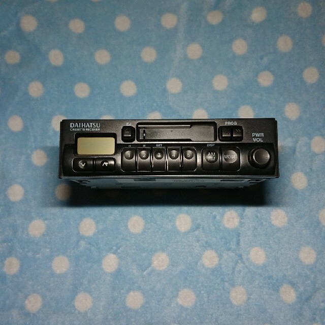 ダイハツ(ダイハツ)のダイハツ CASSETTE RECEIVER 動作確認済 自動車/バイクの自動車(カーオーディオ)の商品写真