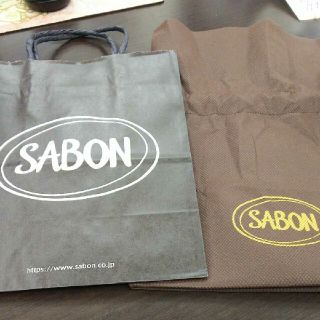 サボン(SABON)のSABON 紙袋 ラッピング袋(ショップ袋)