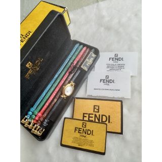 フェンディ(FENDI)のフェンディ腕時計 FENDI640L 美品レディースクォーツ(腕時計)