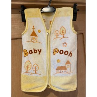 ディズニー(Disney)のbaby pooh 袖なしちゃんちゃんこ(その他)