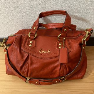 コーチ(COACH) 2wayバッグ ショルダーバッグ(レディース)（オレンジ 