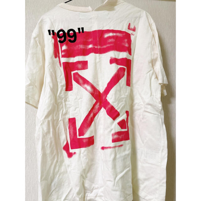 【未使用品】off-whiteオフホワイト Tシャツ メンズ ビッグT