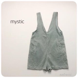 ミスティック(mystic)のmystic ミスティック . 太畝 コーデュロイ オールインワン サロペット(サロペット/オーバーオール)