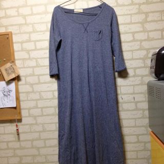 ダブルクローゼット(w closet)のロングワンピース、袖七分丈♡(ロングワンピース/マキシワンピース)