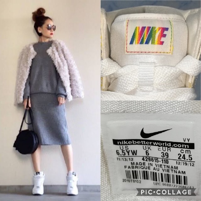 NIKE(ナイキ)のナイキ エア マルチドット ハイカット スニーカー【★超美品★セール！】 レディースの靴/シューズ(スニーカー)の商品写真