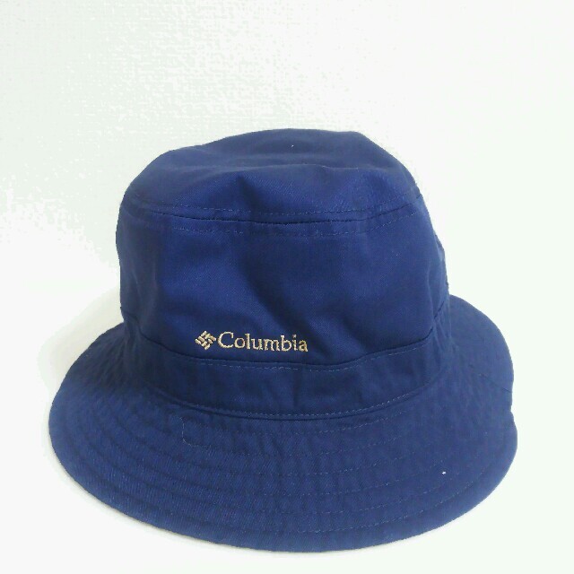 Columbia(コロンビア)の美品 コロンビア リバーシブル コットンハット ベージュ ネイビー メンズの帽子(ハット)の商品写真