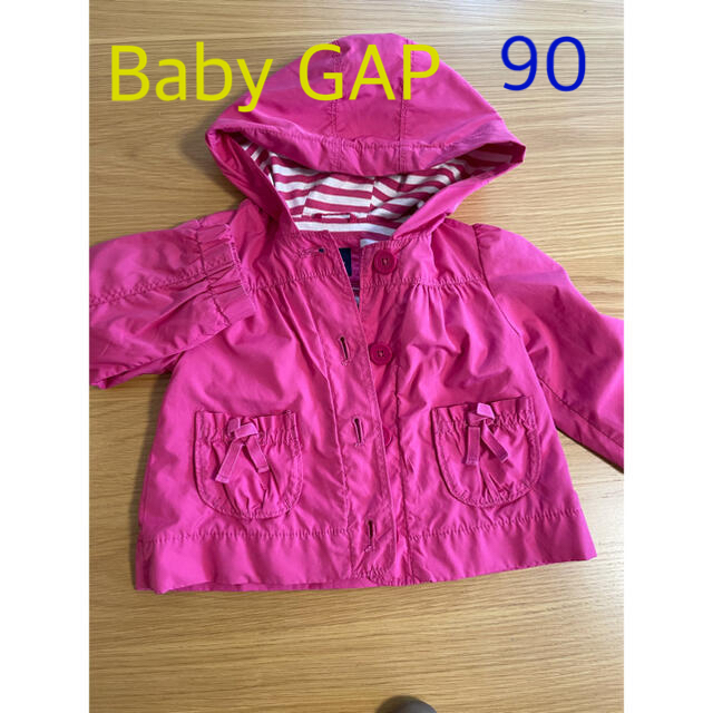 babyGAP(ベビーギャップ)のベビーギャップ baby gap アウター  ジャケット 　90 キッズ/ベビー/マタニティのキッズ服女の子用(90cm~)(ジャケット/上着)の商品写真