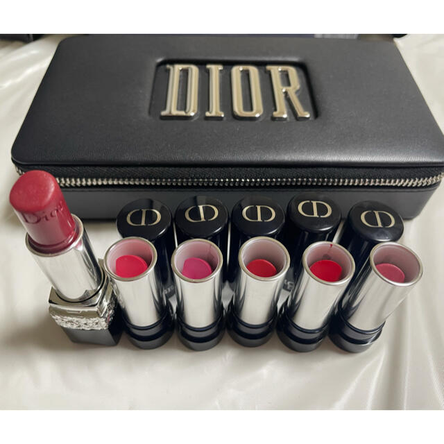 Dior(ディオール)の美品 Dior ルージュディオールクチュールコレクション プレシャスロック コスメ/美容のキット/セット(コフレ/メイクアップセット)の商品写真