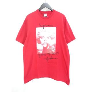 シュプリーム(Supreme)のSupreme 18aw Madonna Tee RED Size-M 大名(Tシャツ/カットソー(半袖/袖なし))