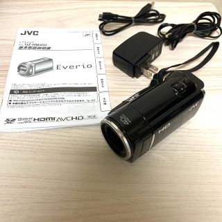 ビクター(Victor)の美品☆Victor・JVC GZ-HM450-B ビデオカメラ(ビデオカメラ)