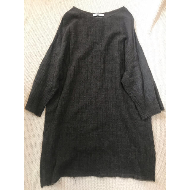 DEUXIEME CLASSE(ドゥーズィエムクラス)のひひ様専用☆ARGUE☆ SOFT WOOL GAUZE TUNIC DRESS レディースのトップス(チュニック)の商品写真