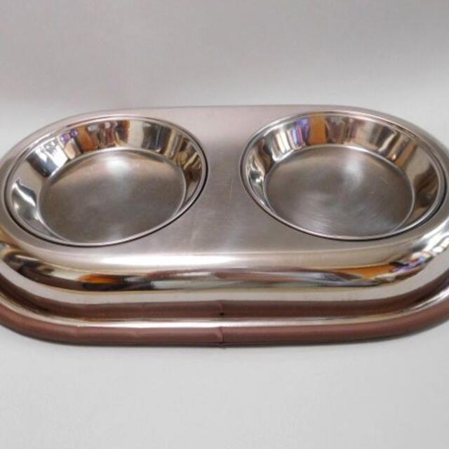 猫用フードスタンド ＊ステンレス皿型食器セット その他のペット用品(猫)の商品写真