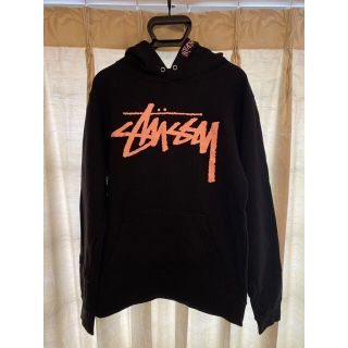 ステューシー(STUSSY)の即購入⭕ STUSSY ステューシー パーカー レディース ブラック ロゴ(パーカー)