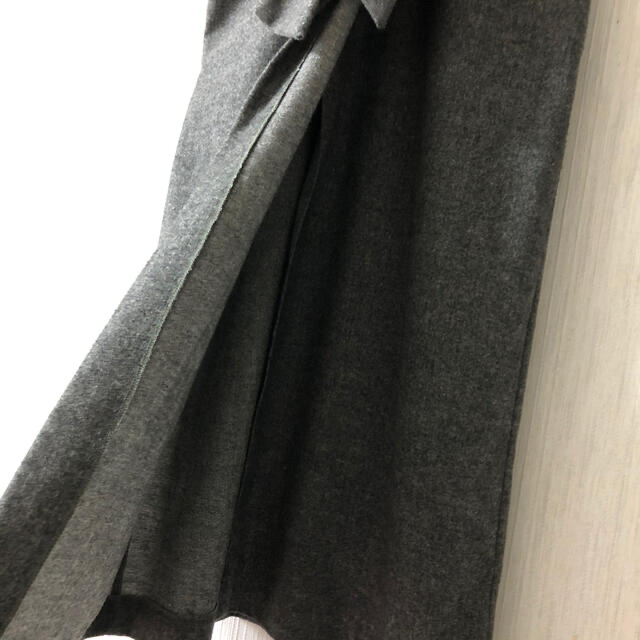 ZARA(ザラ)のザラ　ロングワンピース　グレー　サイズM レディースのワンピース(ロングワンピース/マキシワンピース)の商品写真