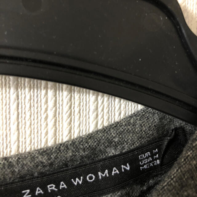 ZARA(ザラ)のザラ　ロングワンピース　グレー　サイズM レディースのワンピース(ロングワンピース/マキシワンピース)の商品写真