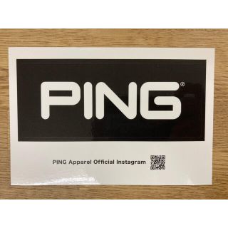 ピン(PING)のPINGステッカー(シール)