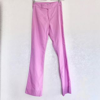 ユニフ(UNIF)の【sold】ヨーロピアンヴィンテージ　モッドピンク　70s(カジュアルパンツ)