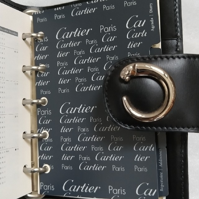 Cartier(カルティエ)のカルティエ　パンテール　システム手帳 レディースのファッション小物(その他)の商品写真