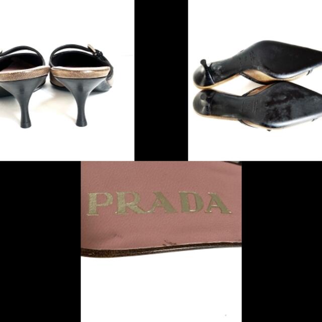 PRADA(プラダ)のプラダ ミュール 35 1/2 レディース美品  - レディースの靴/シューズ(ミュール)の商品写真