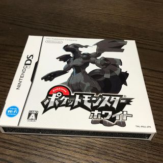 ニンテンドーDS(ニンテンドーDS)のポケットモンスター　ホワイト　DS(携帯用ゲームソフト)