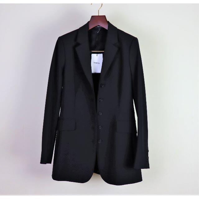 Theory - 未使用　18SS　theory　セオリー　ロングジャケット　黒