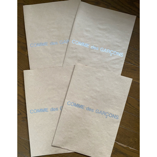コムデギャルソン(COMME des GARCONS)の送料込 非売品 コムデギャルソン ショッパー茶封筒ショップバッグ袋4枚セット新品(ショップ袋)