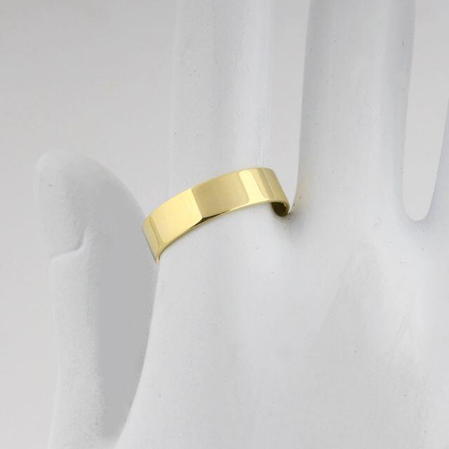 ゴールドリング 指輪 K18 15号 3.0g アクセサリー N04118 メンズのアクセサリー(リング(指輪))の商品写真
