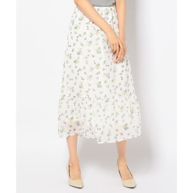 anySiS(エニィスィス)のanysis フラワースカート　花柄 レディースのスカート(ロングスカート)の商品写真