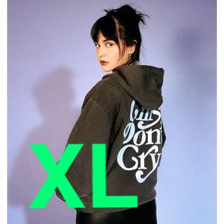 ジーディーシー(GDC)のGirls don't cry logo Hoodie パーカー　XL(パーカー)