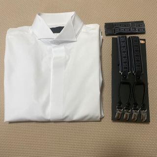 【クリーニング済！】結婚式　メンズ3点セット(シャツ)