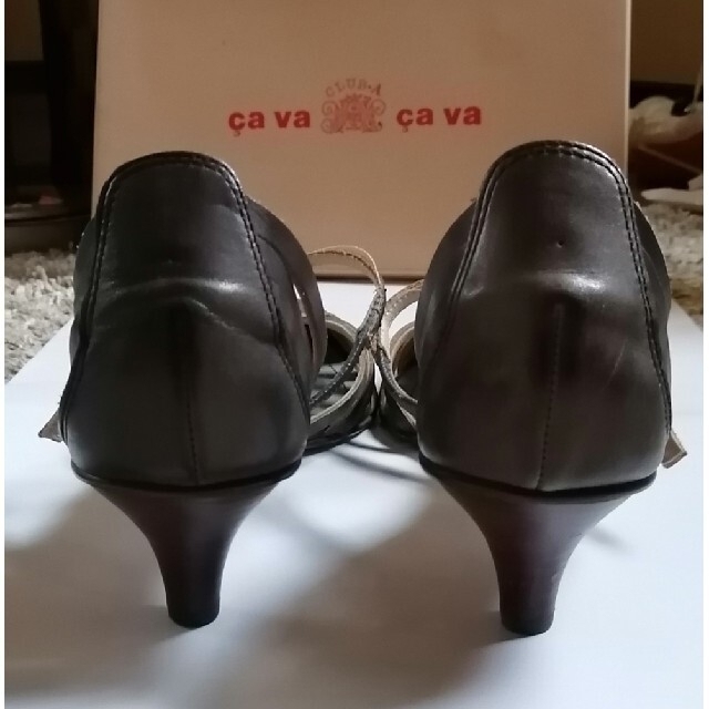 cavacava(サヴァサヴァ)の【cava cava】16771-BL 24.5cm ヌメBL レディースの靴/シューズ(ハイヒール/パンプス)の商品写真