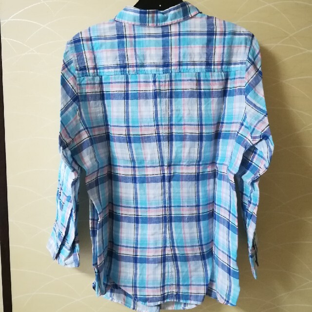UNIQLO(ユニクロ)の七分袖★チェックシャツ レディースのトップス(シャツ/ブラウス(長袖/七分))の商品写真