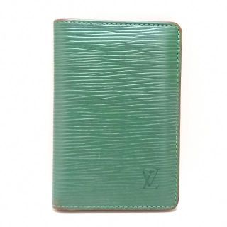 ルイヴィトン(LOUIS VUITTON)のルイヴィトン カードケース エピ M63584(名刺入れ/定期入れ)