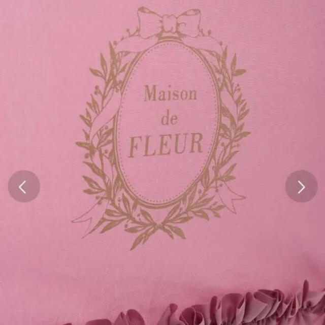 Maison de FLEUR(メゾンドフルール)のメゾンドフルールフリル折りたたみ傘★完売品 レディースのファッション小物(傘)の商品写真