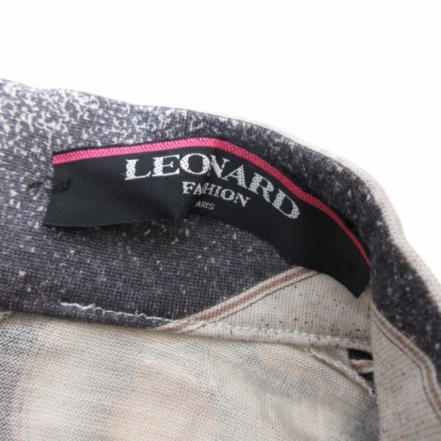 LEONARD(レオナール)のレオナール LEONARD アンサンブル カットソー ベスト セット 花柄 ウー レディースのトップス(カットソー(長袖/七分))の商品写真