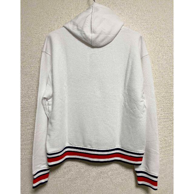 Champion(チャンピオン)の新品 XL ★ Champion レディース スウェット ロゴ パーカー 白 レディースのトップス(パーカー)の商品写真