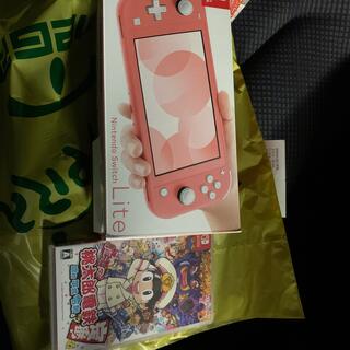 ニンテンドウ(任天堂)のNintendo switch Lite +桃太郎電鉄セット(家庭用ゲーム機本体)