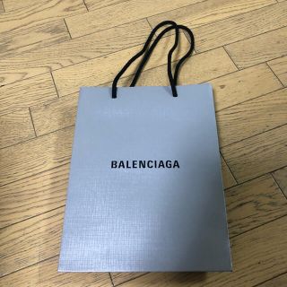 バレンシアガ(Balenciaga)のバレンシアガ ショップ袋 紙袋 ショッパー 袋 グレー(ショップ袋)