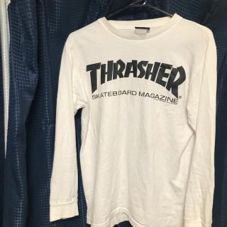 スラッシャー(THRASHER)のロンT THRASHER 白T(Tシャツ/カットソー(七分/長袖))