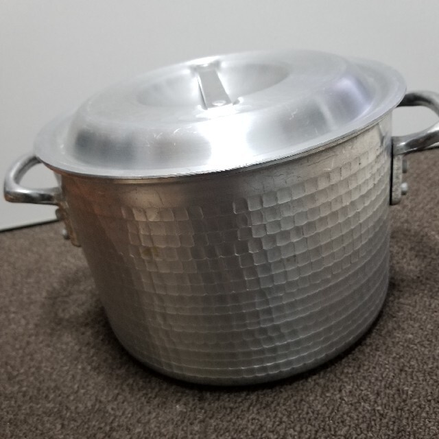 鍋/フライパン業務用　寸胴鍋　打出　24cm